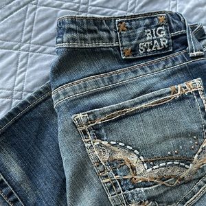 Big Star Maddie Midrise Bootcut Jeans Women's Size 29XLong 35” inseam